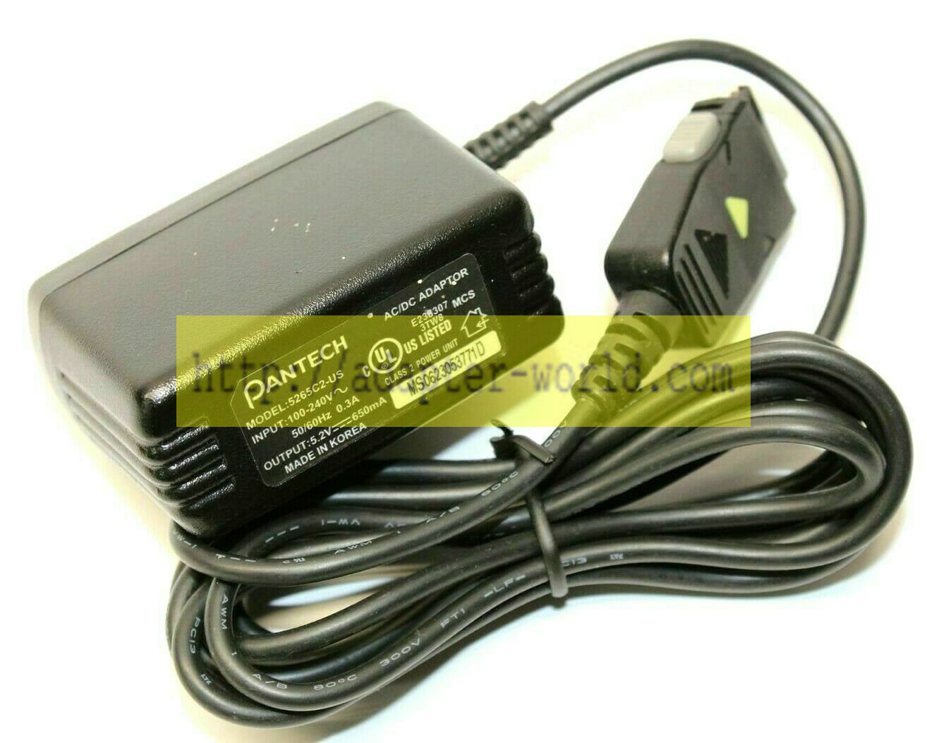 *Brand NEW*Pantech 5265C2-US 5.2V DC 650mA Phone Charger AC Power Adapter